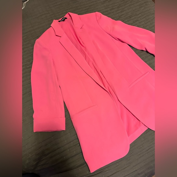 Open front boyfriend blazer - Picture 5 of 6